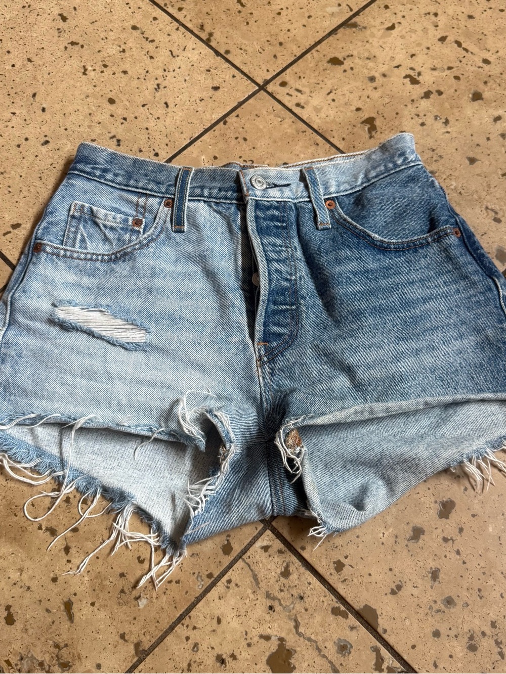 💜Two Tone Levis Jean Shirts 501